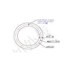 Joint d'étanchéité de la chambre principale MARQUE ORIGINALE SUNSEEKER 16600915-01