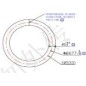 Main chamber seal ring ORIGINAL Sunseeker 16600915-01