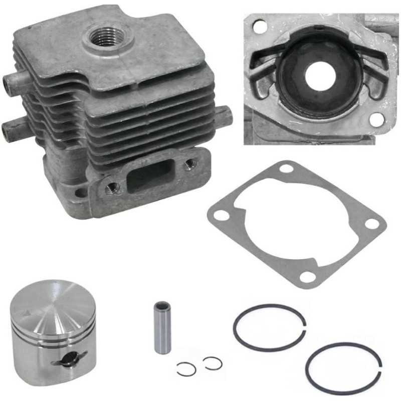 Kit de segments de piston pour moteur de taille-haie SLP600A Ø  34mm KASEI 1E34FL-E-6