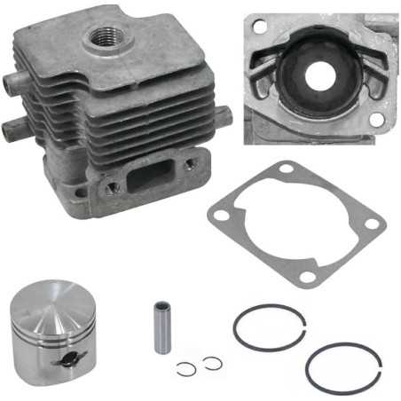 Kit de segments de piston pour moteur de taille-haie SLP600A Ø 34mm KASEI 1E34FL-E-6 | NewgardenParts.com