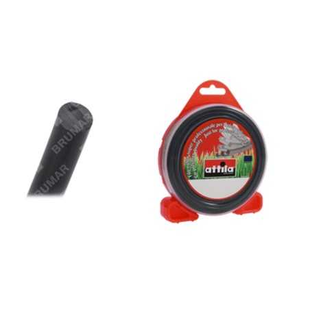 Alambre redondo para desbrozadora, diámetro 2,4 mm, longitud 15 metros | NewgardenParts.com