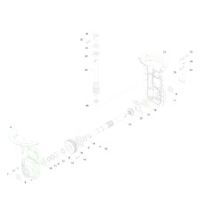 ALBERO TRASMISSIONE ZAPPE MZ60 391980 ORIGINALE BLUE BIRD | NewgardenParts.com