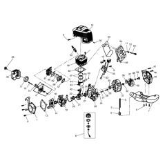 PISTON RING CG430H 02020020008 ORIGINAL BLUE BIRD