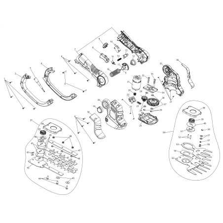 CONJUNTO DE HOJAS DE TIJERA GC 2210 7090003570009 ORIGINAL BLUE BIRD | NewgardenParts.com