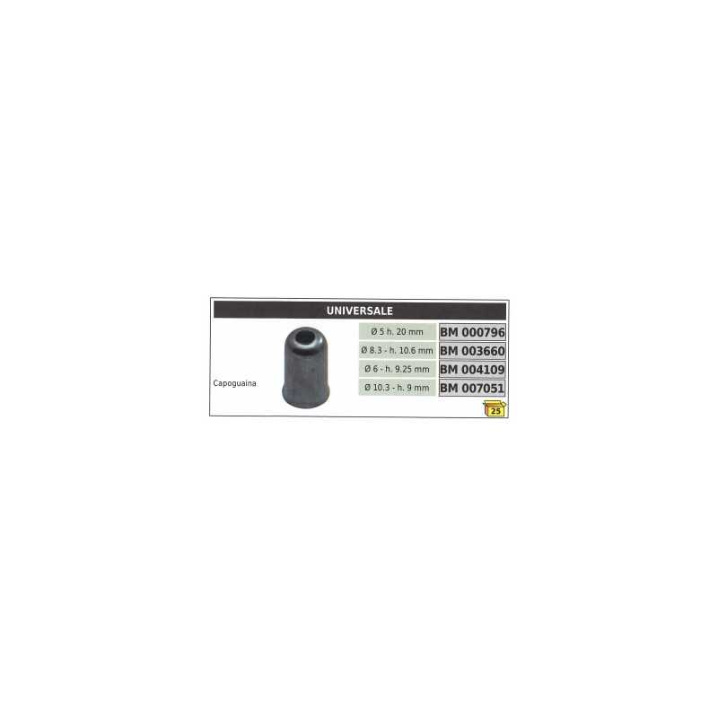End sleeve UNIVERSAL Ø  10,3 mm height 9 mm code 007051