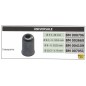 Embout UNIVERSEL Ø  10,3 mm hauteur 9 mm code 007051