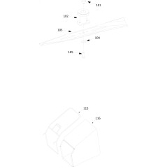 TAURUS 51TH BLADE HOLDER BUSHING 1911009A ORIGINAL BLUE BIRD | NewgardenParts.com