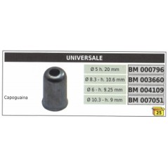 Capoguaina UNIVERSALE Ø 5 mm altezza 20 mm  codice 000796