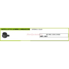 Cappellotto gomma LOMBARDINI per motocoltivatore 663 | NewgardenParts.com