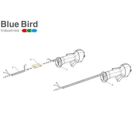 CONTENITORE AGGANCIO CAVI PER NPM 541860 ORIGINALE BLUE BIRD | NewgardenParts.com