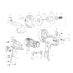 COUVERCLE DE BOBINE PT 2204 3010600401400 ORIGINAL BLUE BIRD