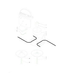 Anti-Wrapping-Becher 1F verzinkt F05085 ORIGINAL BLUE BIRD