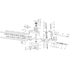 ACCESSOIRE POUR TAILLEUR DE HAIE EXCENTRIQUE D.26 02020090042 ORIGINAL BLUE BIRD