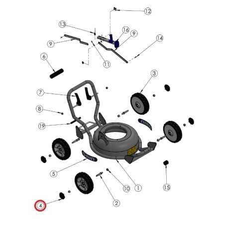 Tapón de rueda ORIGINAL GRIN cortacésped hm37 - hm46 PRT-0073 | NewgardenParts.com