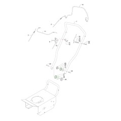 Traktionskontrollhebel FLO 6 R9005 F03248 ORIGINAL BLUE BIRD | NewgardenParts.com