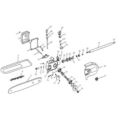 OIL PUMP FOR COMBI 26 PRUNER MODULE 02050130001 ORIGINAL BLUE BIRD | NewgardenParts.com
