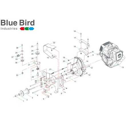 PULLEY WITH SLOT WINCH BB610 547650 ORIGINAL BLUE BIRD | NewgardenParts.com