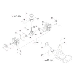 PISTON RING D.48 X N61E 150470 ORIGINAL BLUE BIRD