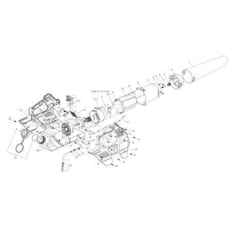 OIL TANK BS 22400 3080700630000 ORIGINAL BLUE BIRD | NewgardenParts.com