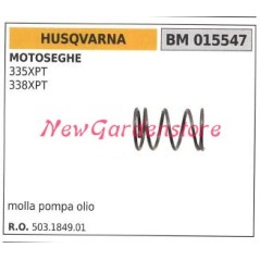 Molla Pompa olio HUSQVARNA motore motosega 335XPT 338XPT 015547 | NewgardenParts.com