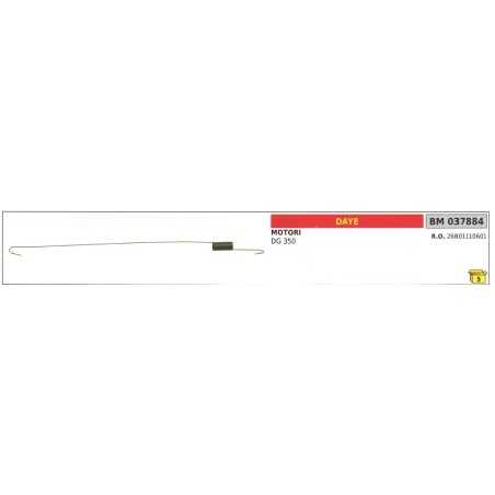 Muelle regulador carburador DAYE para motor de tractor de césped DG 350 037884