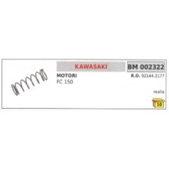 Spring for jumping starter compatible with KAWASAKI lawn mower FC 150 92144.2177 | NewgardenParts.com