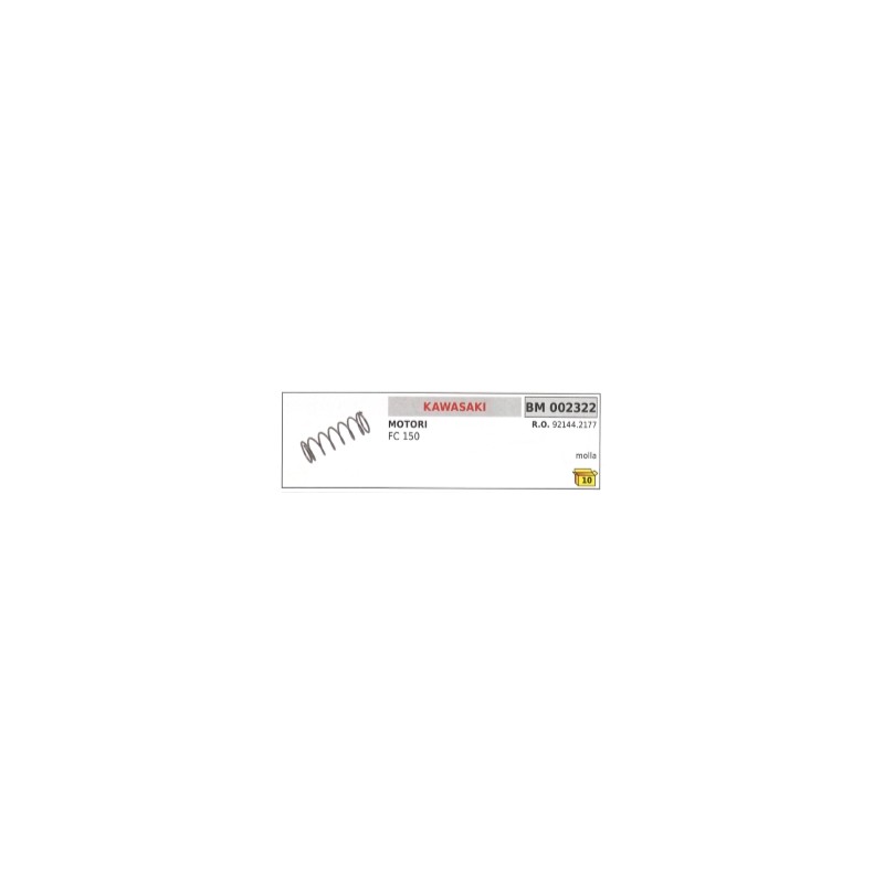 Spring for jumping starter compatible with KAWASAKI lawn mower FC 150 92144.2177