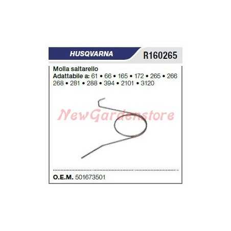Spring clip starter HUSQVARNA chainsaw 61 66 165 172 R160265 | NewgardenParts.com