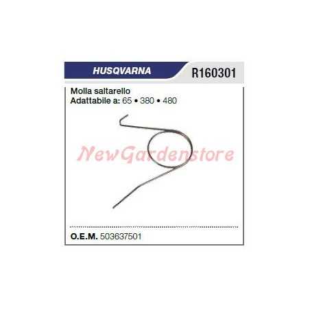 Spring plunger HUSQVARNA chainsaw 65 380 480 R160301 | NewgardenParts.com