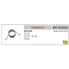 Muelle de polea de arranque KAWASAKI para desbrozadora TG24 - TG25 92144-2157