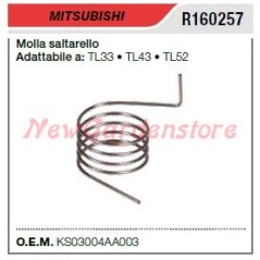 Molla saltarello avviamento MITSUBISHI decespugliatore TL33 43 52 R160257 | NewgardenParts.com