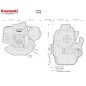 Motore completo 2 tempi decespugliatore TJ 27  KAWASAKI 27cc SOSTITUTIVO