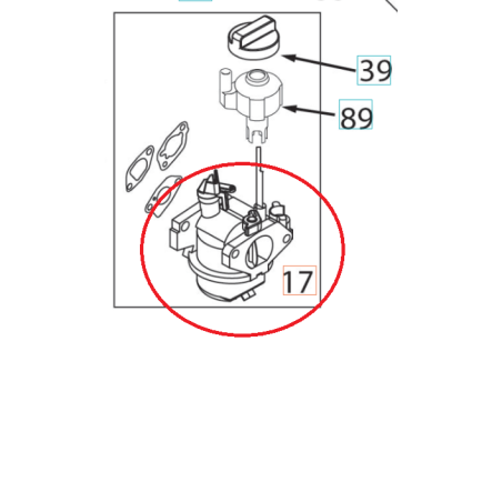 CARBURADOR 597937201 ORIGINAL HUSQVARNA | NewgardenParts.com