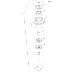 ALBERO LAMA EVOLUTION 36" . LR5061137 ORIGINALE Ferris | NewgardenParts.com