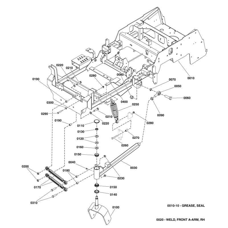 AMMORTIZZATORE, 9,06" LR5106476 ORIGINALE Ferris
