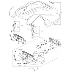 SUSPENSION SET II XR50028037 ORIGINAL Worx