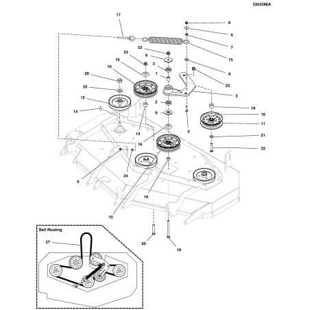 WELDING, TENSIONER ARM, CUTTING PLATES - BLACK LR5413019A GENUINE Ferris | NewgardenParts.com