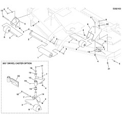 BULLONE 3/8-16 X 5-1/2 (INS.QUADRO) LR5025146X44 ORIGINALE Ferris | NewgardenParts.com