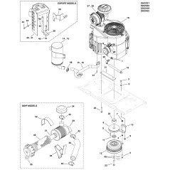 Kurbelwellenschraube, 7/16-20 x 2-1/4, GD8