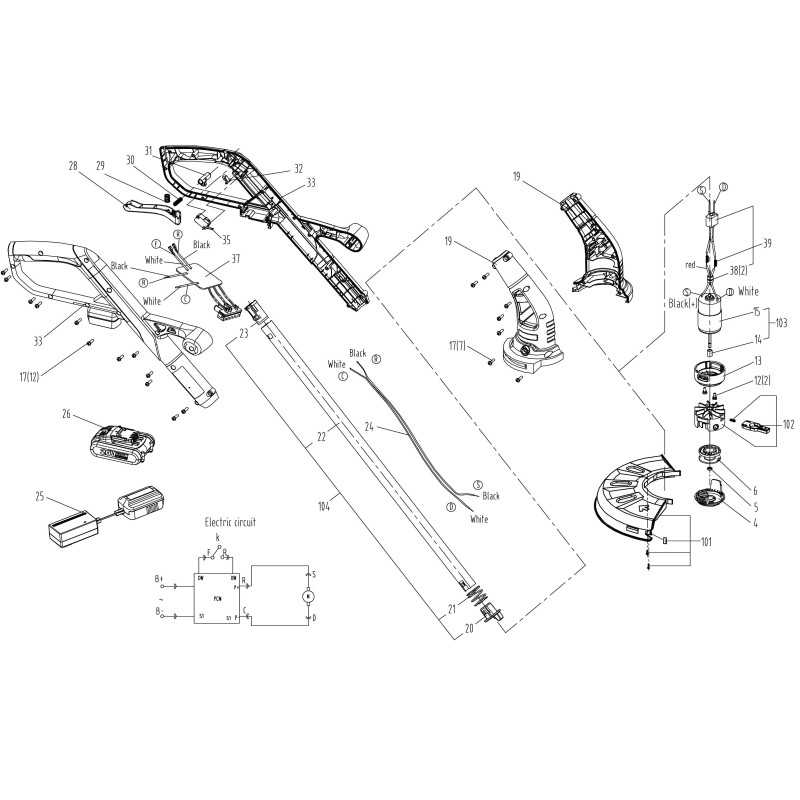 Assemblage de fils internes