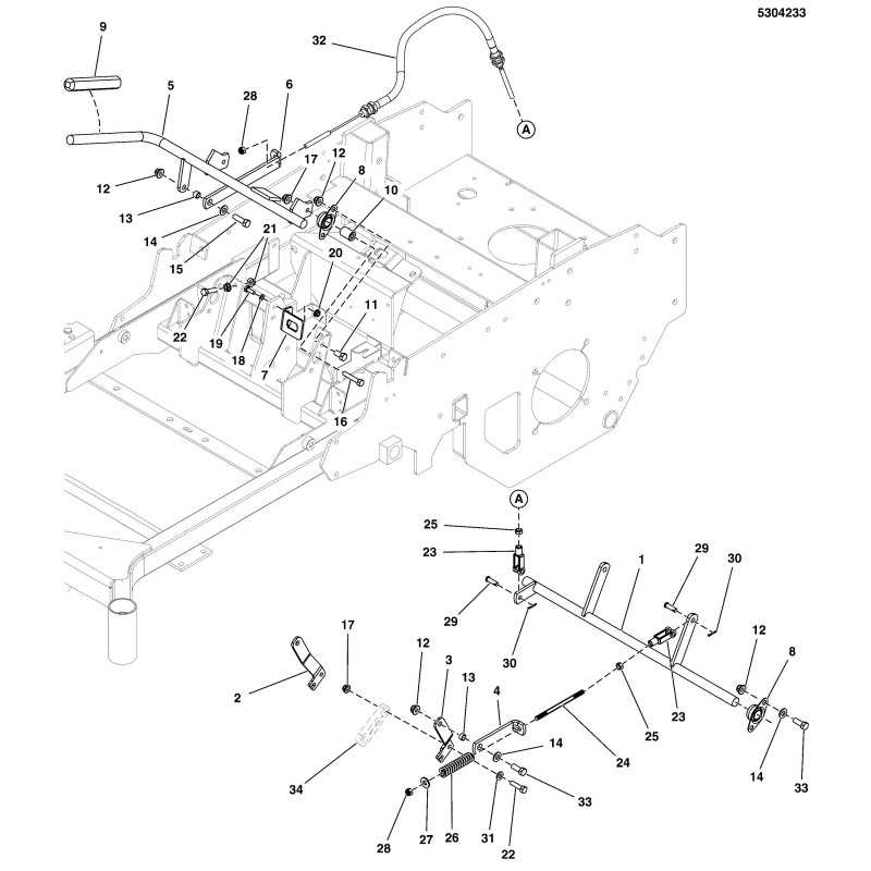 GENUINE Ferris IS2000 PARKING BRAKE CABLE LR5100115