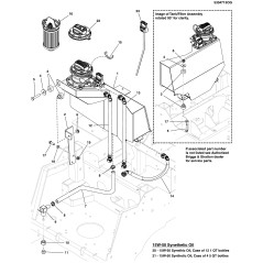 CAP, Oil Filler LR595931 GENUINE Ferris | NewgardenParts.com