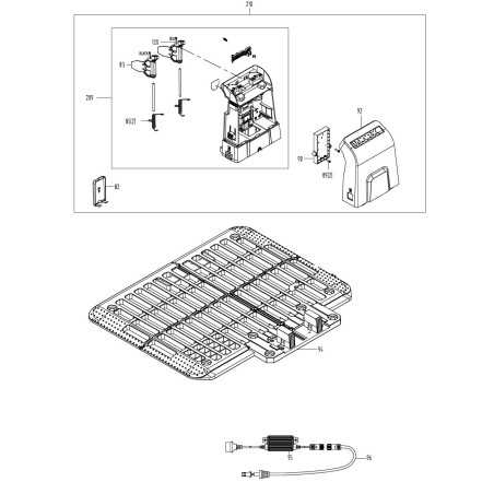 Assemblaggio cavi XR50035691 ORIGINALE Worx | NewgardenParts.com