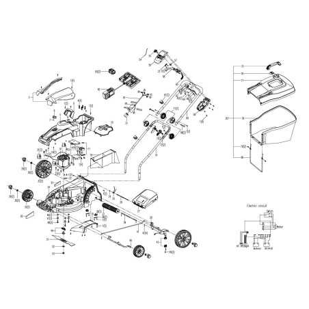Original Worx XR50034071 complete grass basket | NewgardenParts.com