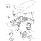 SET COPERCHIO BATTERIA XR50029497 ORIGINALE Worx