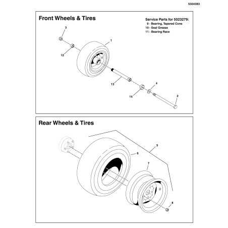 DÉBRIS, COUVERCLE, ROULETTES | NewgardenParts.com