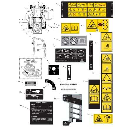 DECALCOMANIA, Avvertenza/Sicurezza LR5106565FS ORIGINALE Ferris | NewgardenParts.com