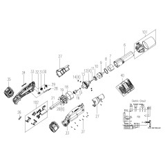 Brand label XR50043641 ORIGINAL Worx | NewgardenParts.com
