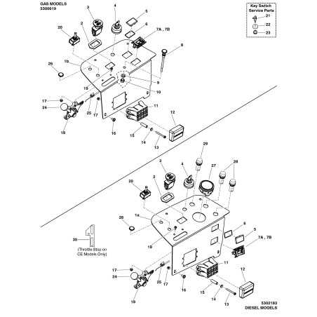 IGNITION SWITCH 25AMP (6 PIN) F800X LR5100021 GENUINE Ferris | NewgardenParts.com