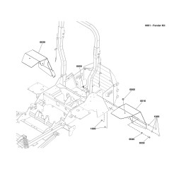 KIT, GARDE-BOUE UE, ISX2200CE, 52"